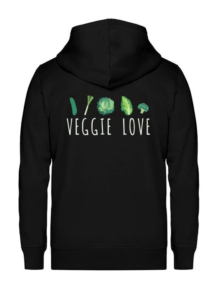 Veggie Love - premium organic jacket for wholesale by GARTENFAN