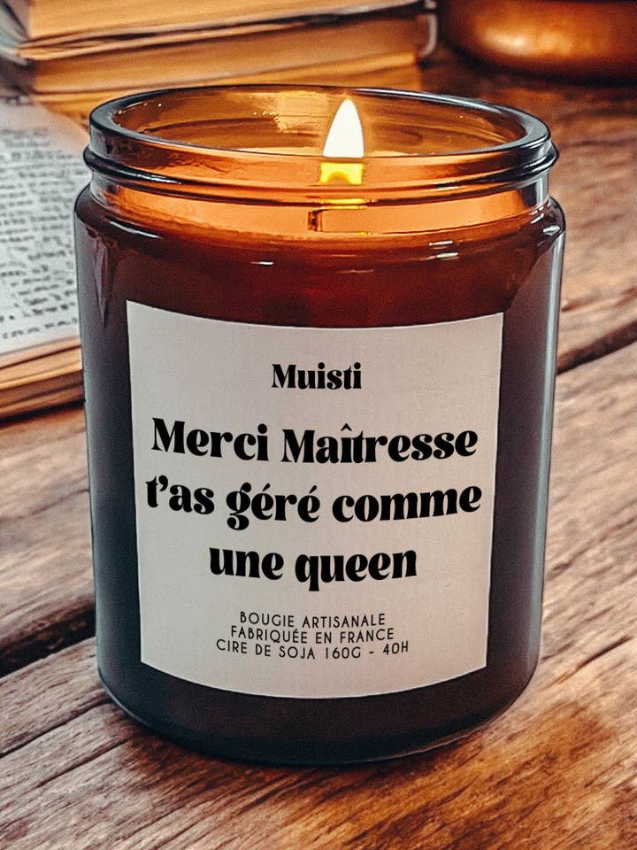 Candela profumata - Grazie insegnante, hai gestito tutto come una regina per la vendita all'ingrosso da parte di Muisti