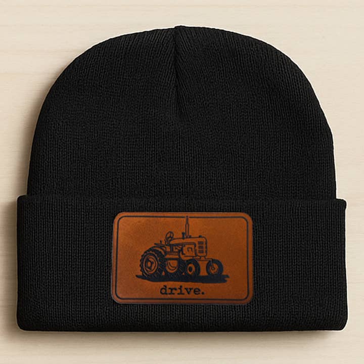 Barefoot Baby - Wholesale Beanie - Kids - Drive Farm Tractor Kid Beanie Toboggan Winter Hat | 4 Colors