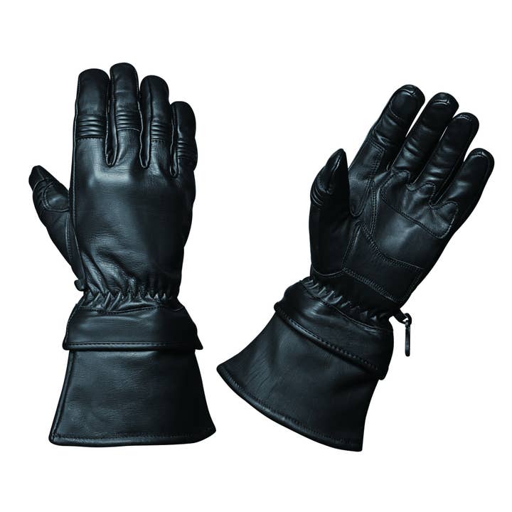 8247.00 - Guantes de piel Gauntlet para hombre para venta al por mayor de Unik International Inc
