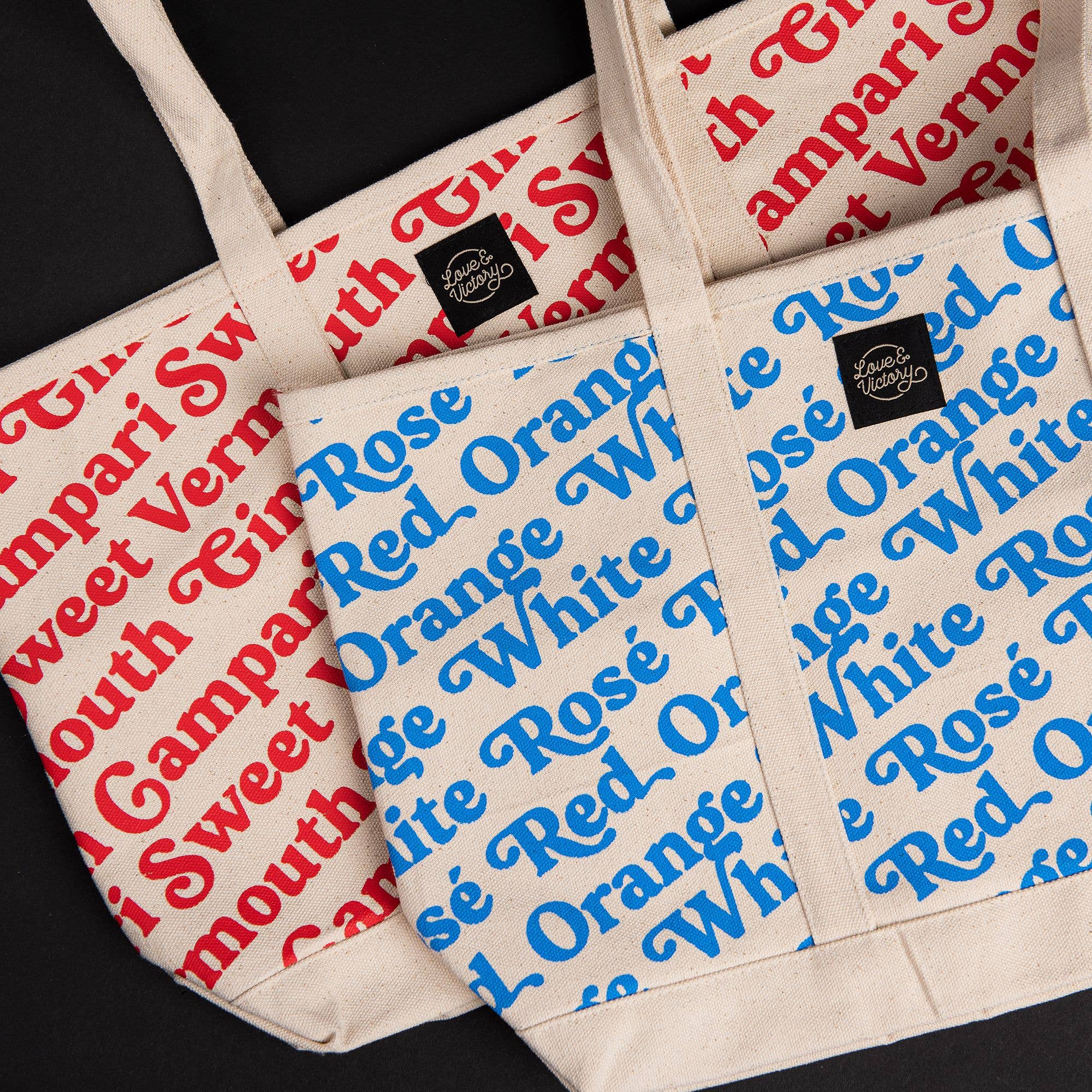 Love & Victory – wholesale Wine tote – Tote the Good Stuff Wine Bottle Tote3