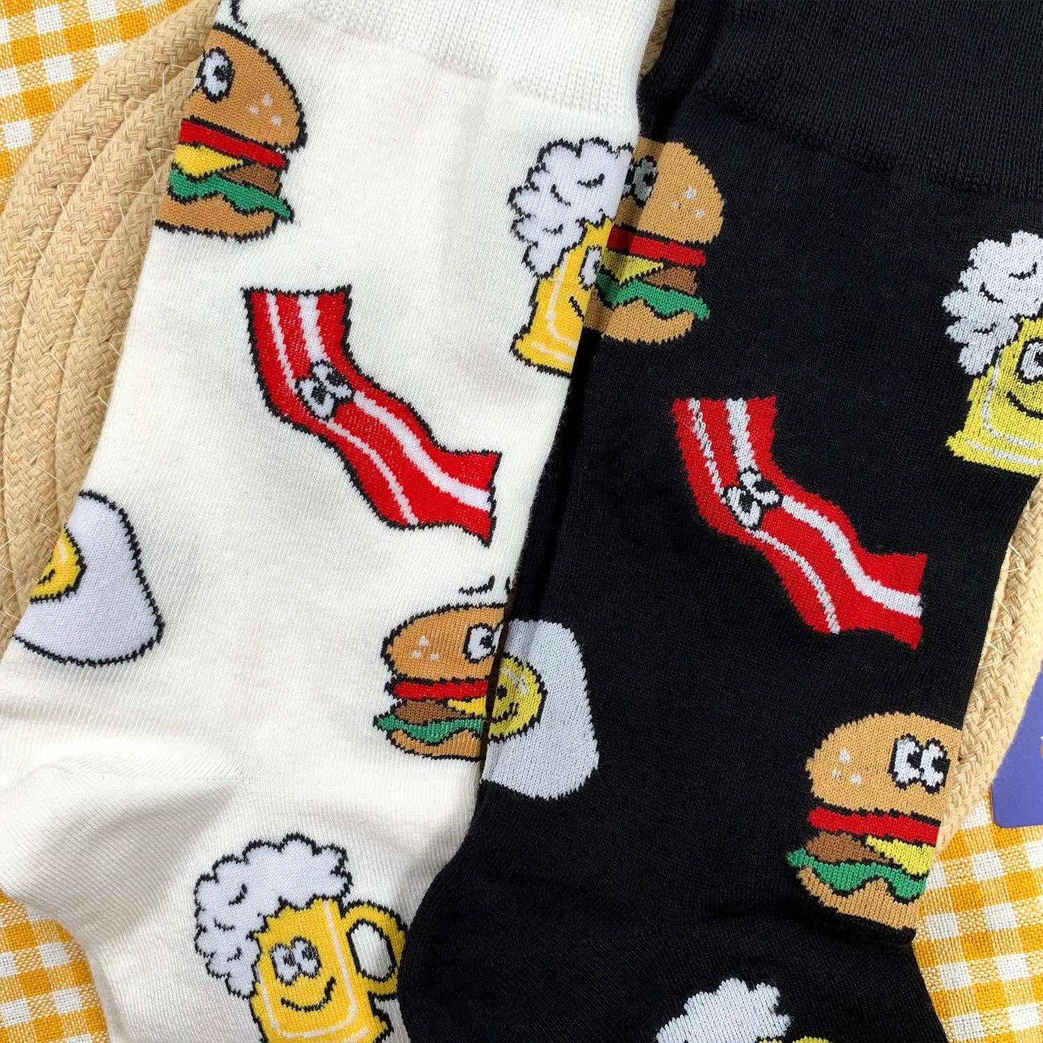 7DAYSSOCKS - Wholesale Socks - Men's - Men's Crew Cartoon Pattern Socks4