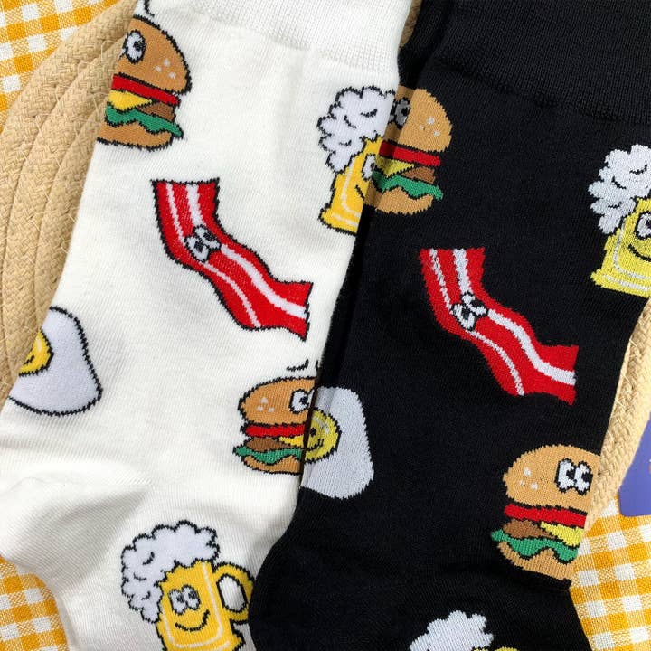 7DAYSSOCKS - Wholesale Socks - Men's - Men's Crew Cartoon Pattern Socks4