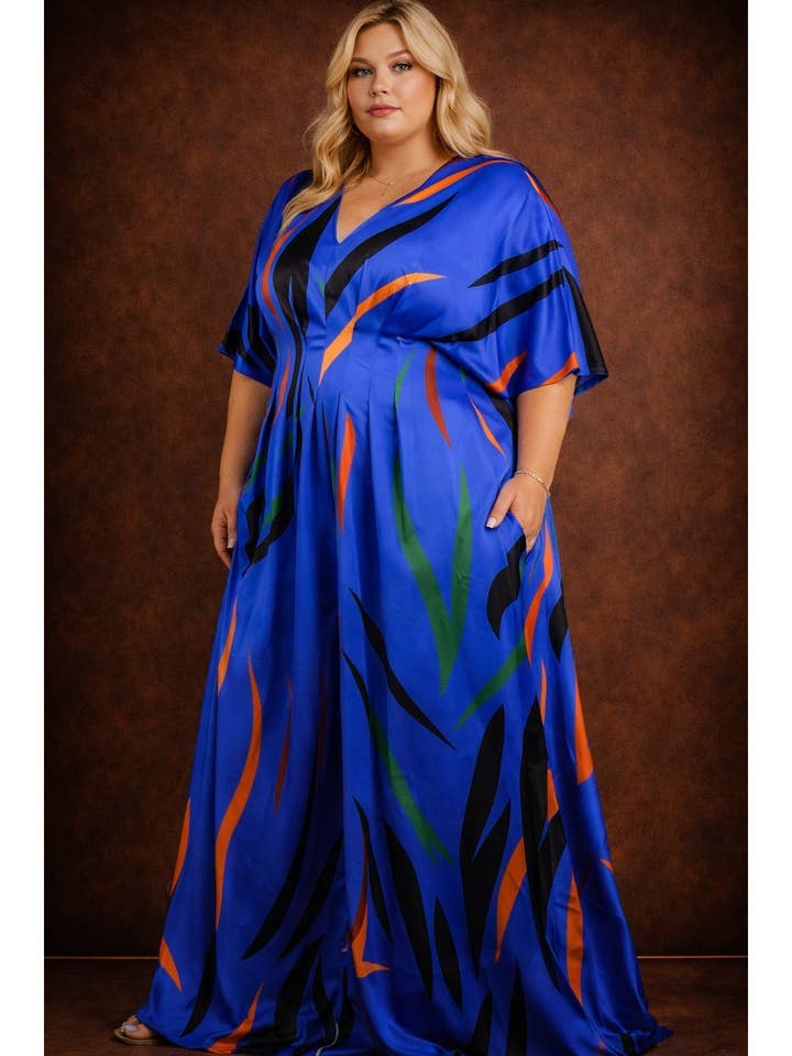 PLUS SIZE GEPLISSEERDE JUMPSUIT voor wholesale door Mulla