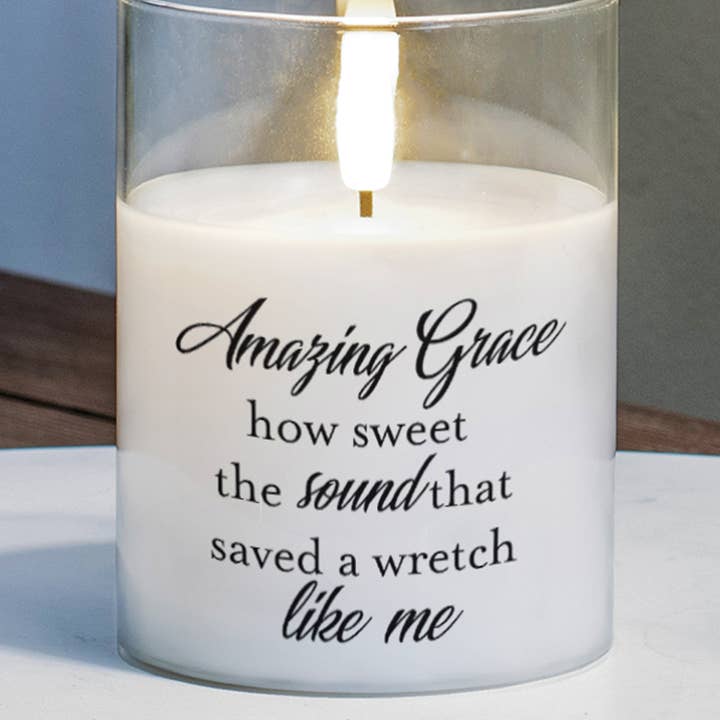 Candela a LED Amazing Grace How Sweet per la vendita all'ingrosso da parte di Cottage Garden