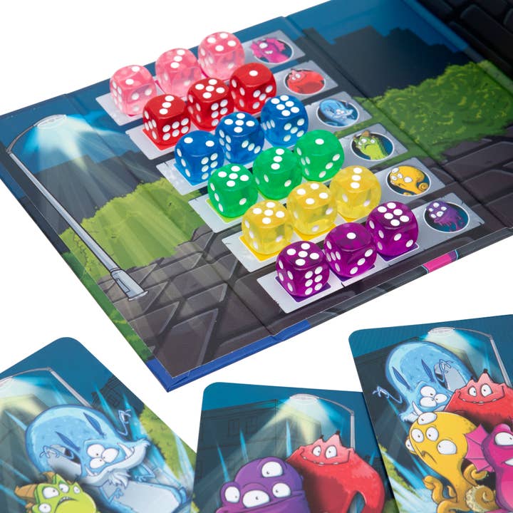 Thames & Kosmos UK LP – wholesale Board game – Open and Play: Monster 12 - Board Game