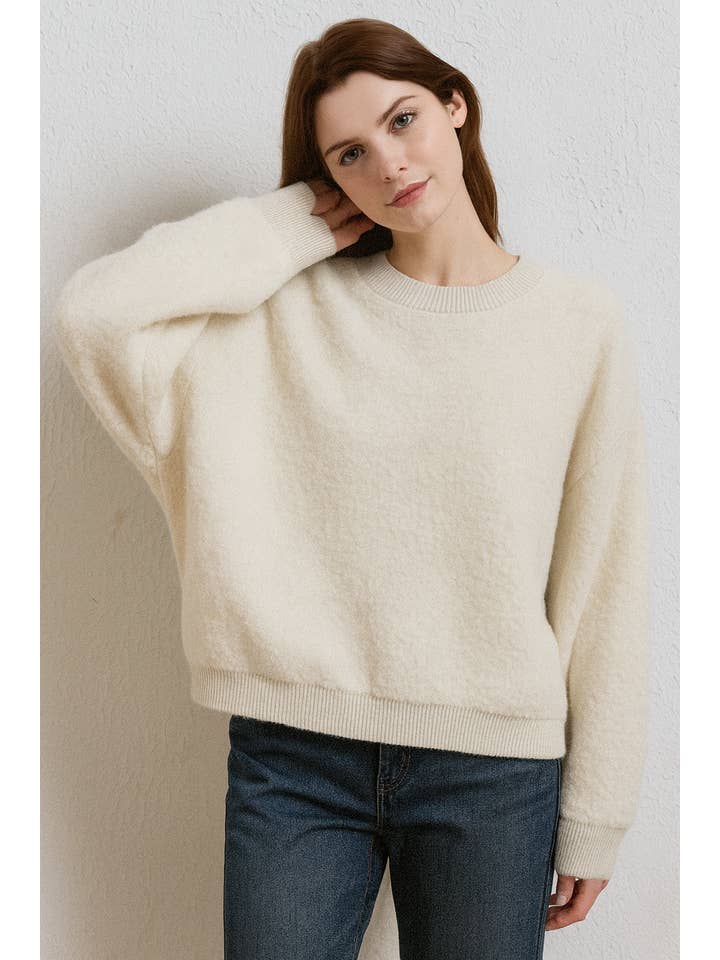 Lucy Sparks - Wholesale Knit Sweater - Women's - PREMIUM WOOL BLEND FLUFFY KNIT JUMPER0