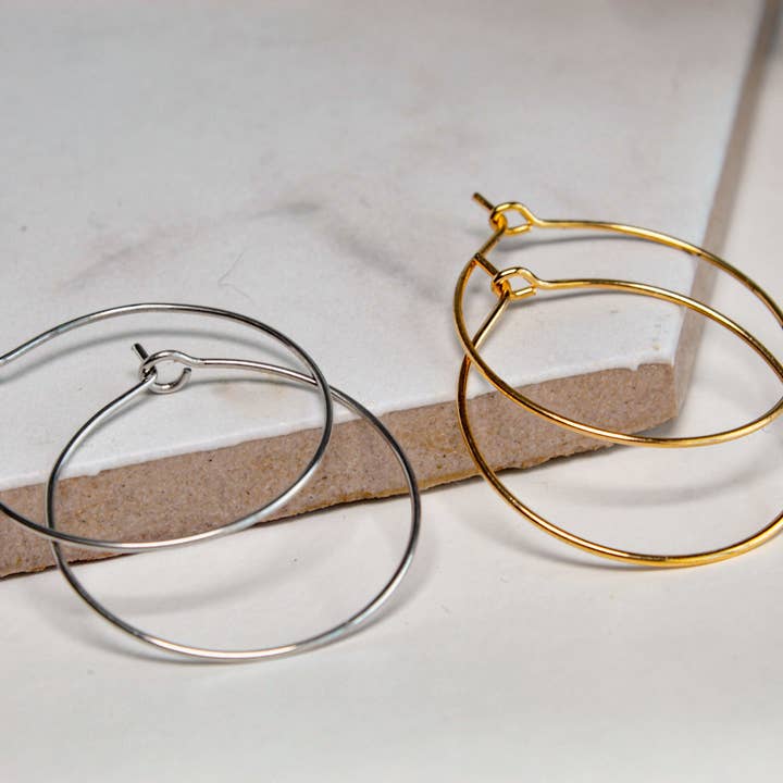 Perle &Co Boutique - Wholesale Hoop Earrings - Jawbreaker Hoops6