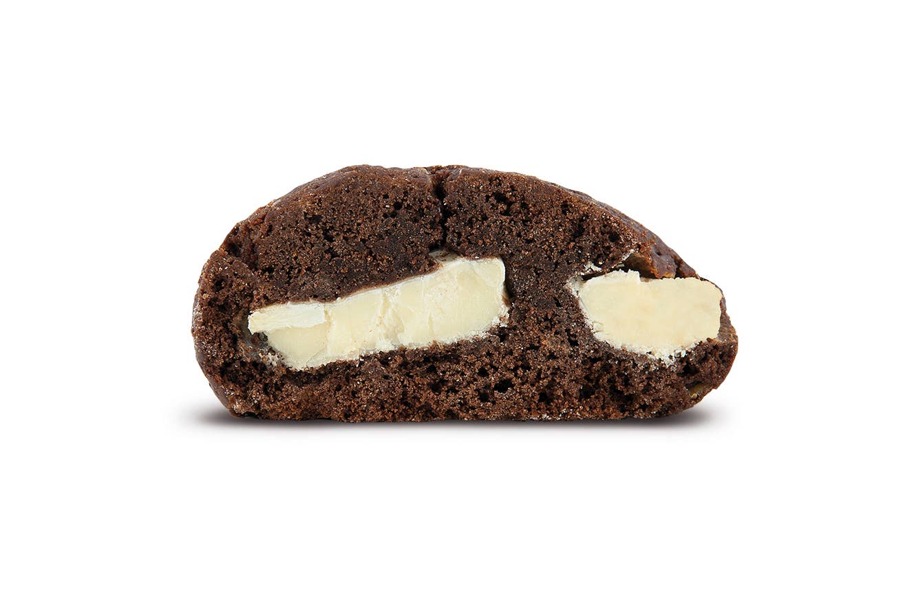 Le Dolcezze di Nanni - Vente Biscuits - 513 Morbiducci bicolor, biscuits mous aux morceaux de chocolat2