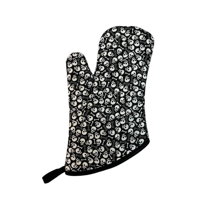 Skullicious Oven Mitt for wholesale by Collisionware
