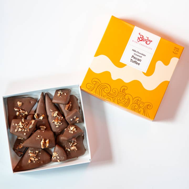 Bixby Chocolate - Wholesale Chocolate Box - Milk Chocolate Butter Toffee Gift Box5