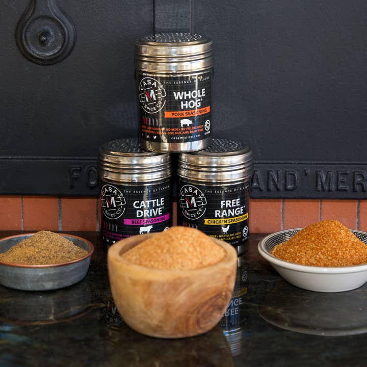 Casa M Spice Co LLC - Wholesale Dried spice mix - Mini Ranch Pack® (New Open-View Packaging!)2