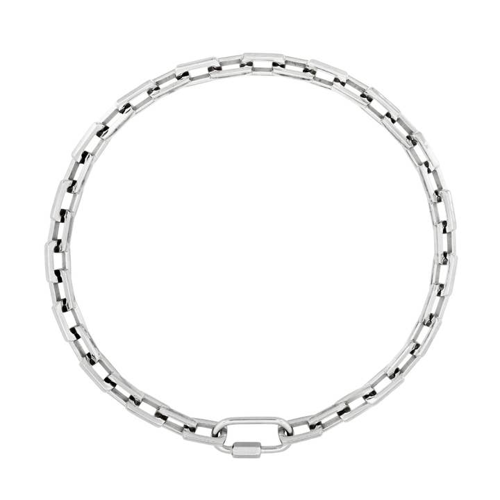 Chunky Choker-Kette, 10 mm, Silber für den Großhandel von Twistedpendant