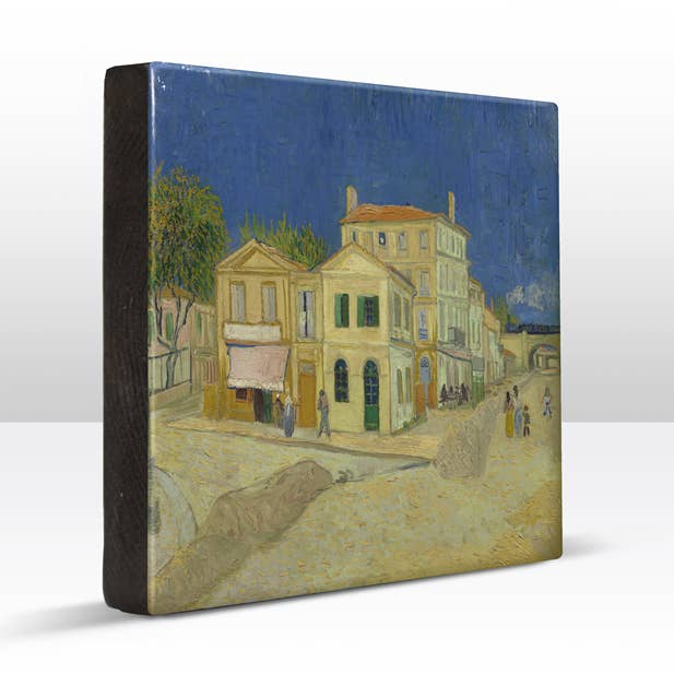 Lacktryck, Gula huset - Vincent van Gogh för wholesale av Laqueprint