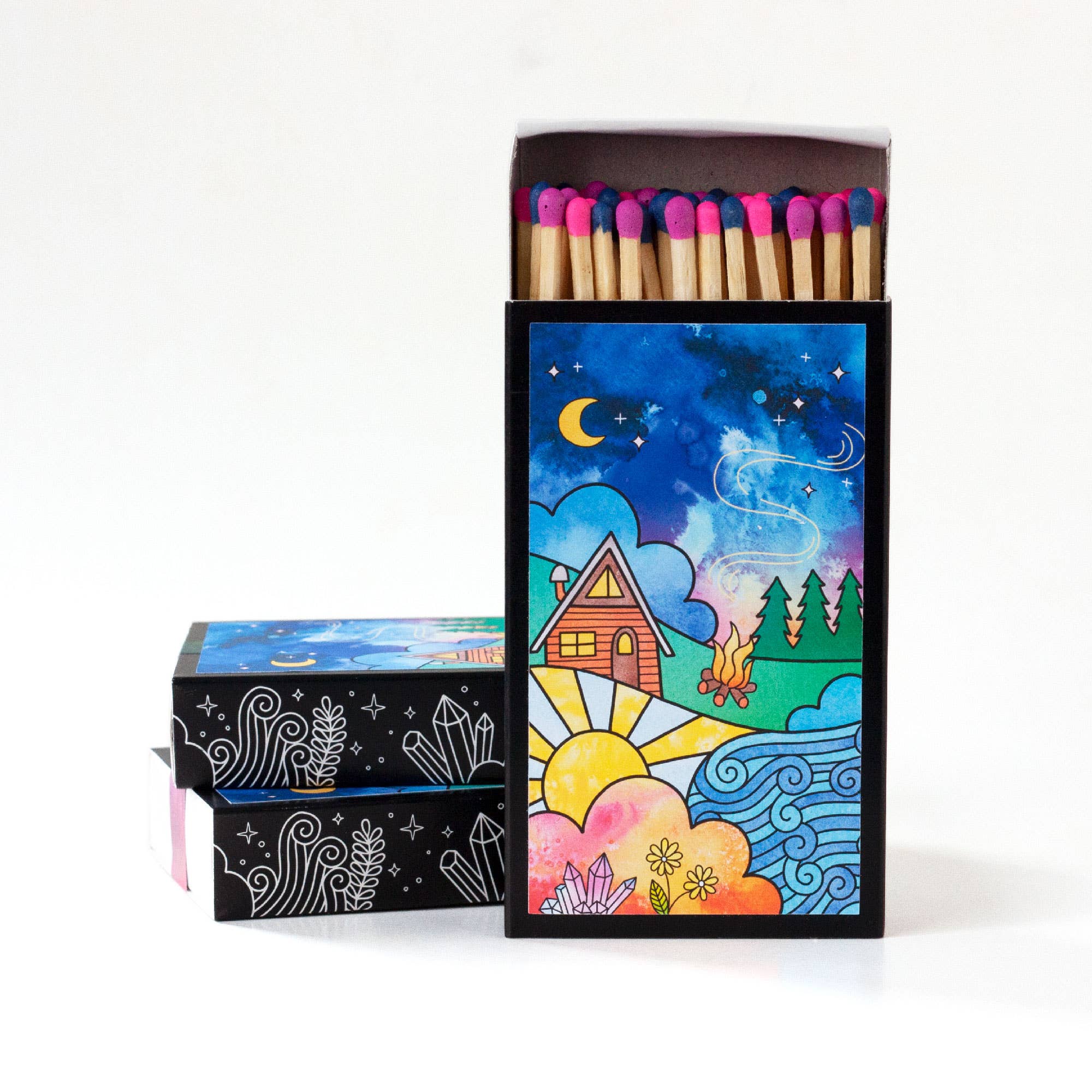 Rachel Beyer - Wholesale Matches - Glow of Love - Deluxe Art Matchbox