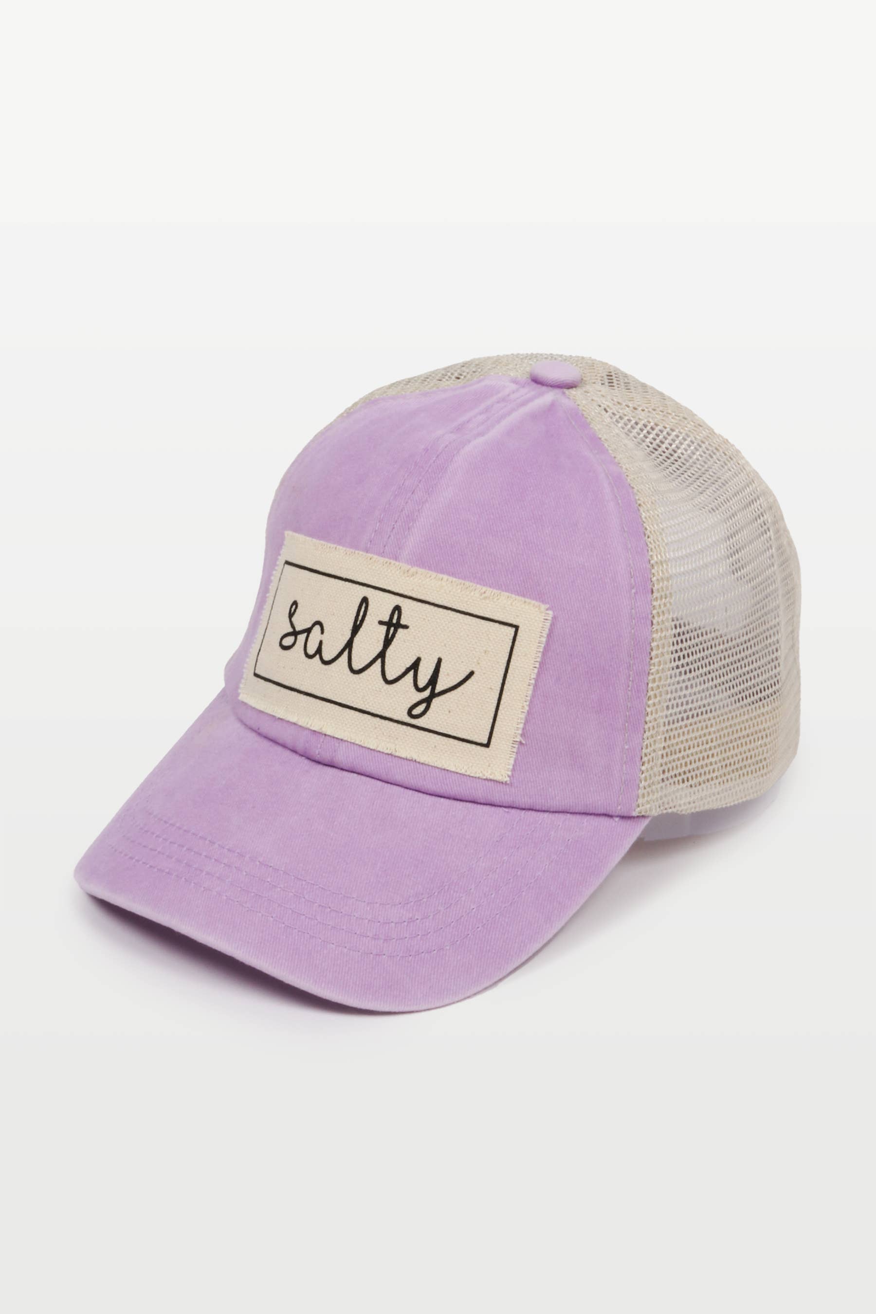David And Young - Wholesale Baseball Cap - Women's - Salty Canvas Patch Mesh Back Baseball Cap12