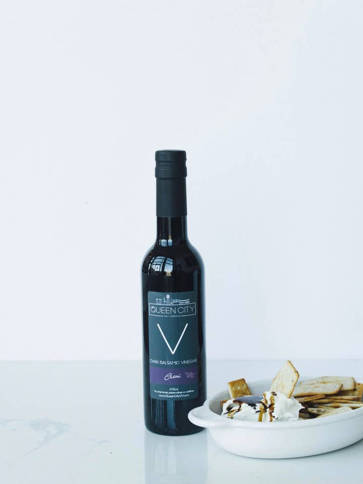 Dark Açaí Balsamic for wholesale by Queen City + Co.