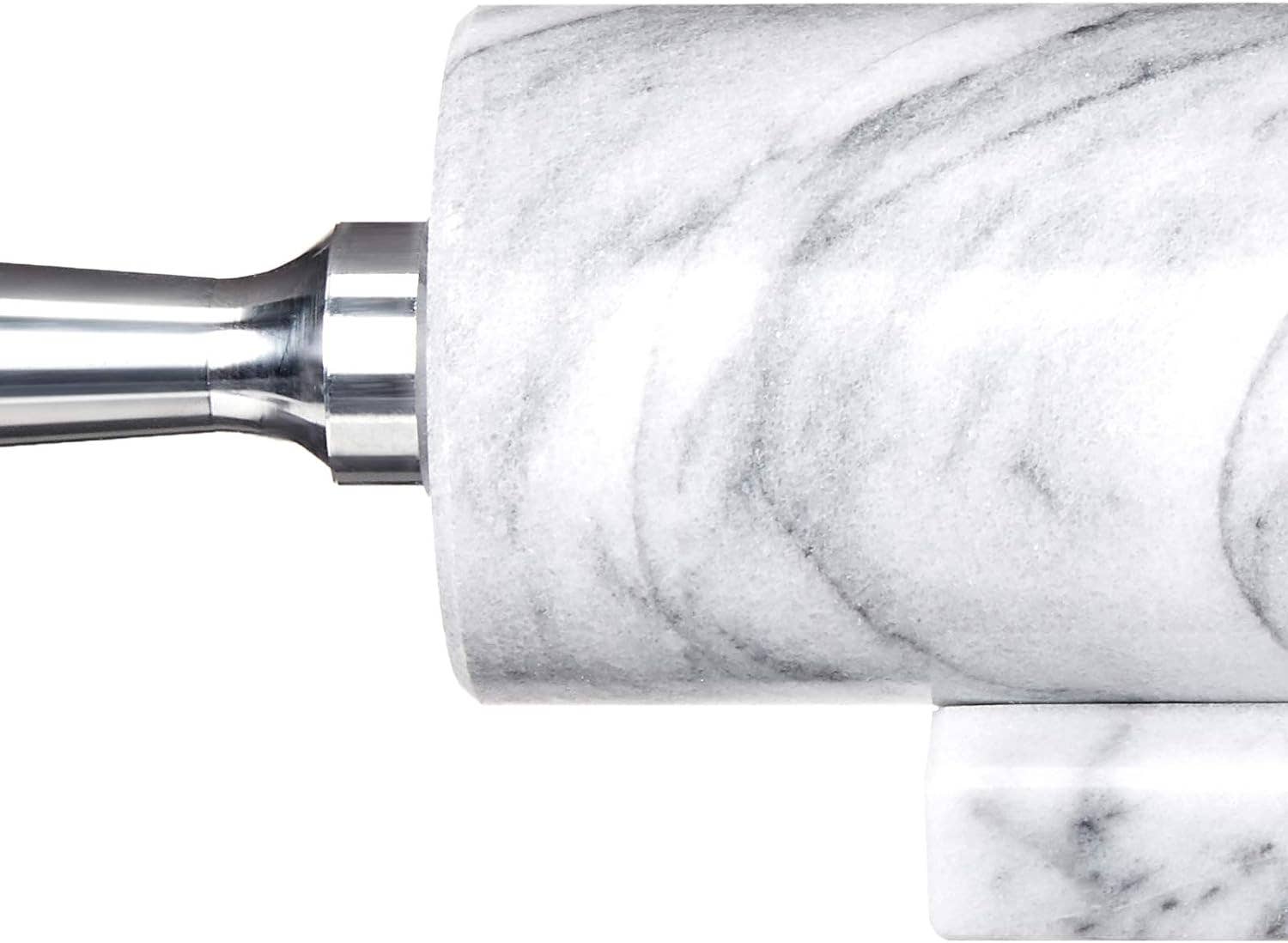 Fox Run Brands - Vendita all'ingrosso Mattarelli - Mattarello Fox Run Marble, bianco, 2,5" x 47,5" x 3"5