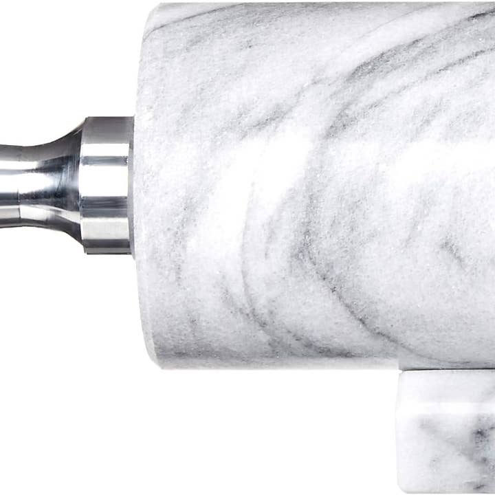 Fox Run Brands - Vendita all'ingrosso Mattarelli - Mattarello Fox Run Marble, bianco, 2,5" x 47,5" x 3"5