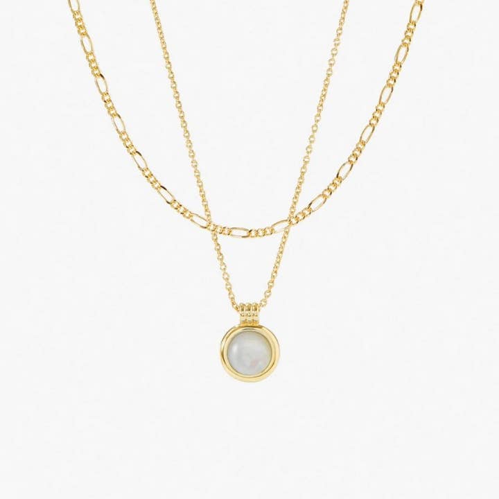 ACCITY - Wholesale Pendant/Charm Necklace - MINIMALIST STYLE LAYERED CLAVICLE CHAIN_CWAJE15831