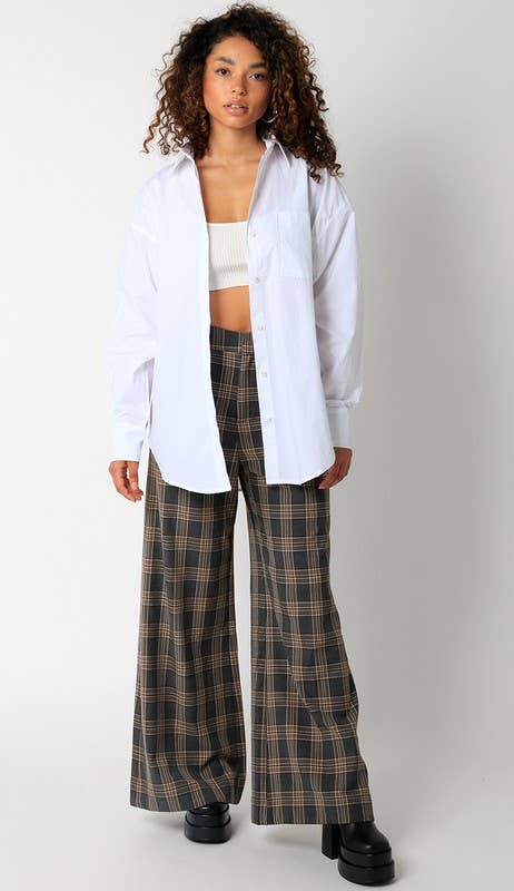 Olivaceous - Wholesale Button Down Shirt - Women's - Zaria Shirt8