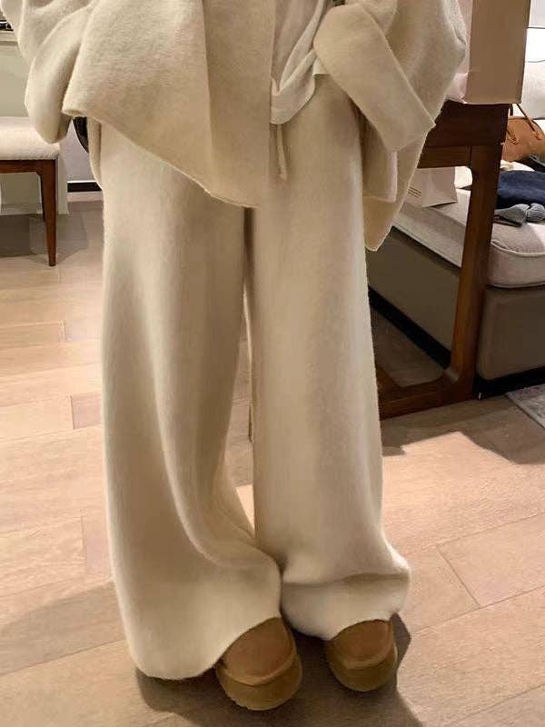 Marayn - Wholesale Lounge Set - Women's - 2025 Autumn Luxury Lounge Knit Set Chic Oversized Style32