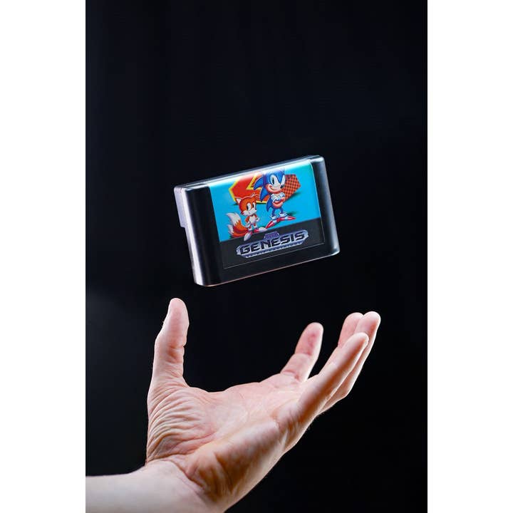 Entertainment Earth - Wholesale Toy Set - Kids - Console Heroes Sega Sonic 2 Cartridge Diorama Playset5