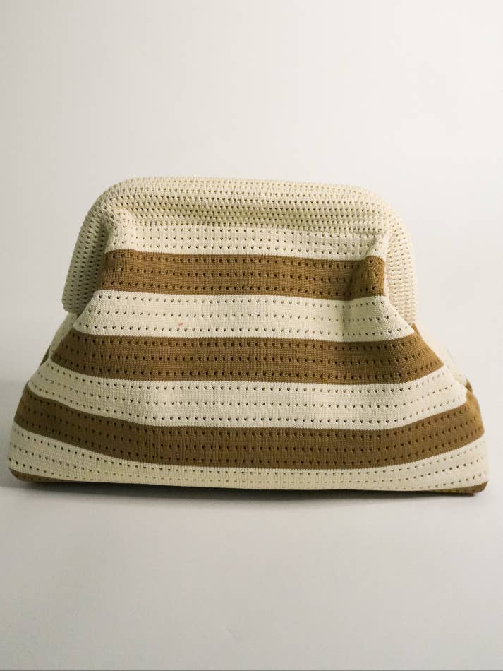 The Cream Everywhere Clutch for wholesale by A Bag Concept