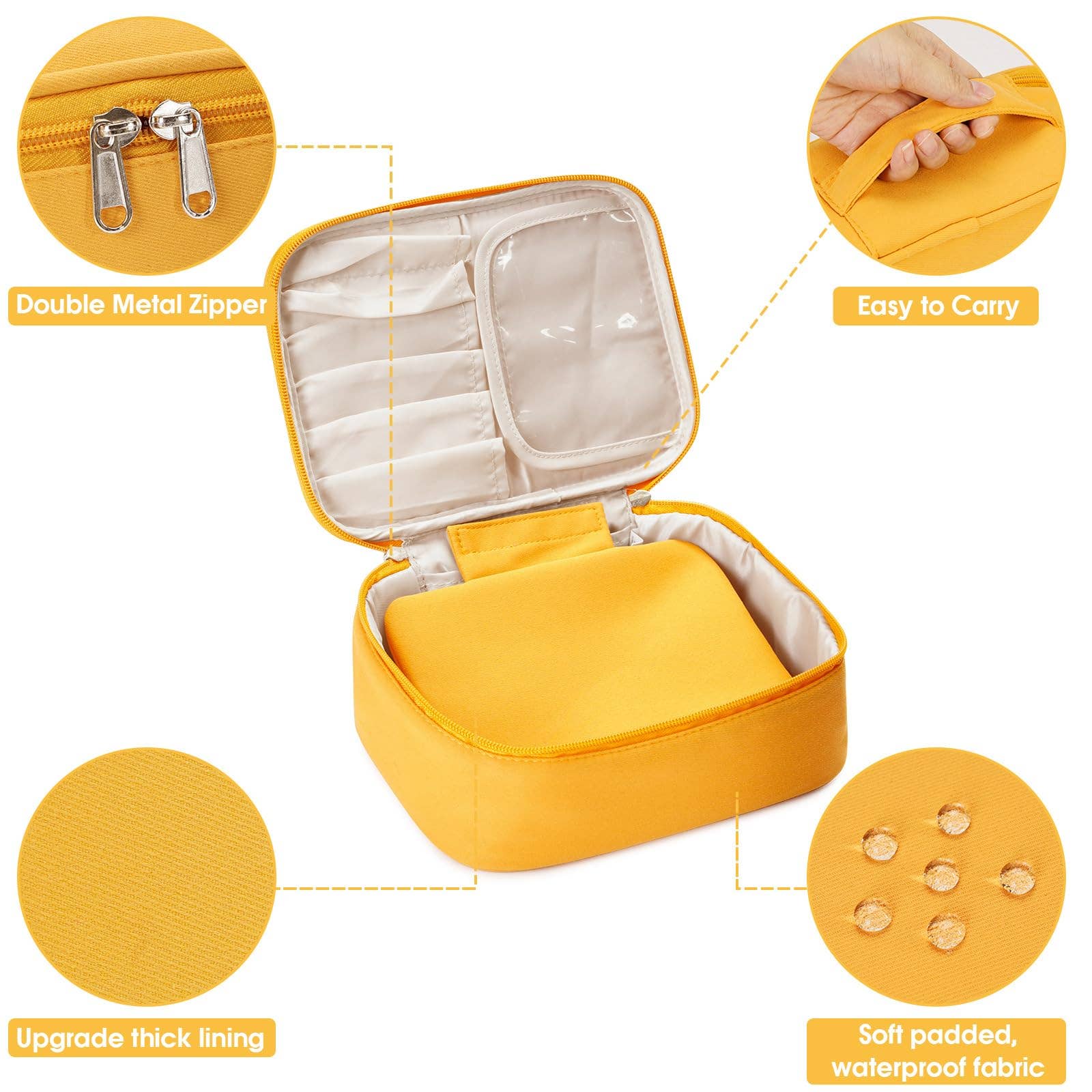 wandf - Vente Trousses de maquillage/cosmétique - Trousse à cosmétiques Narwey NW5122, trousse de maquillage de voyage52