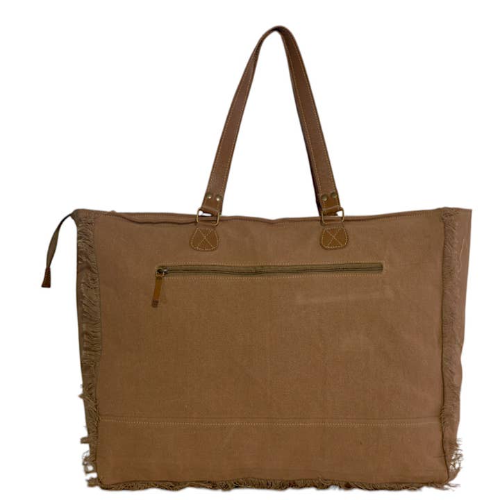 Hopofly Bags - Wholesale Weekender Bag - Women's - Canvas & Leather BagMulti Weekender Bag3