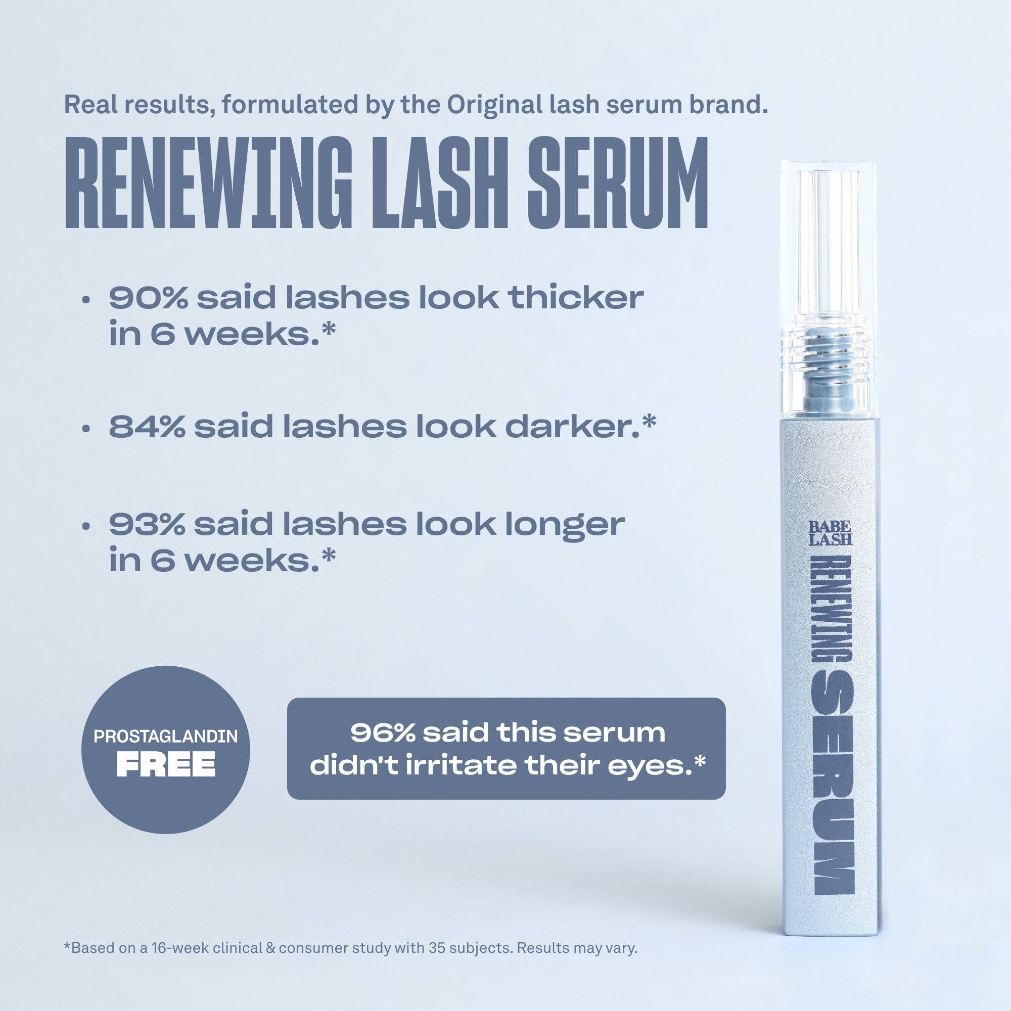 BABE ORIGINAL - Wholesale Eyelash/Brow Serum - Babe Original Renewing Lash Serum 6mL5
