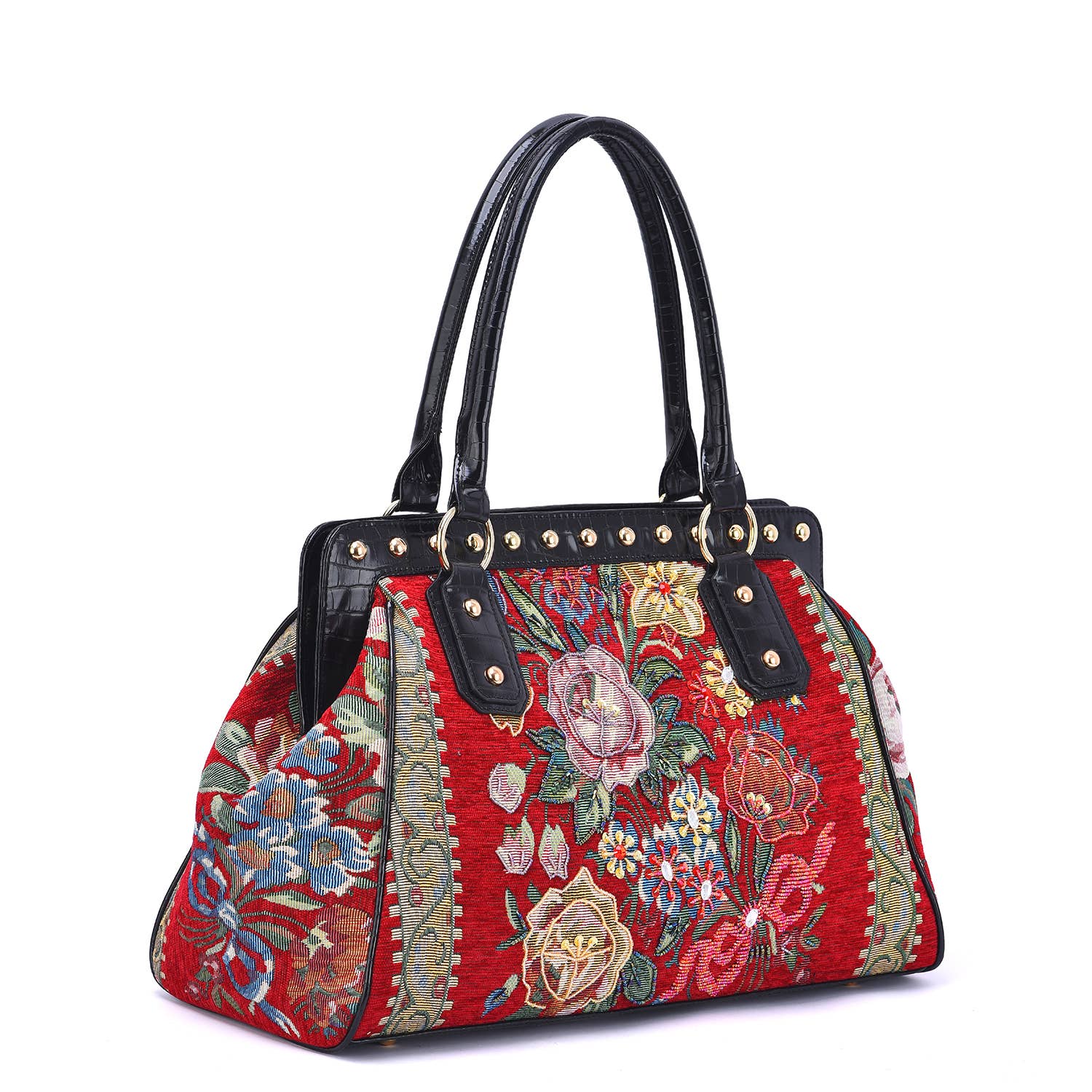 Mellow World - Wholesale Tote Bag - Women's - Flower Shop Vintage Hand Beaded Bag8