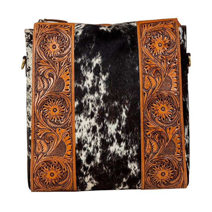 Sac Wynona Fleur fait main pour la vente par Myra Bag