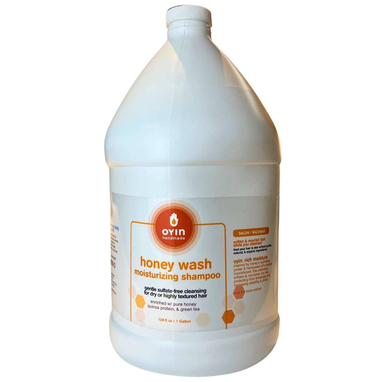 Oyin Handmade - Vente Shampoings - Salon uniquement : Honey Wash Backbar (non destiné à la revente)1