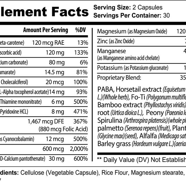 Nutra Moment - Wholesale Oral Supplement/Vitamin - Hair Skin & Nail3