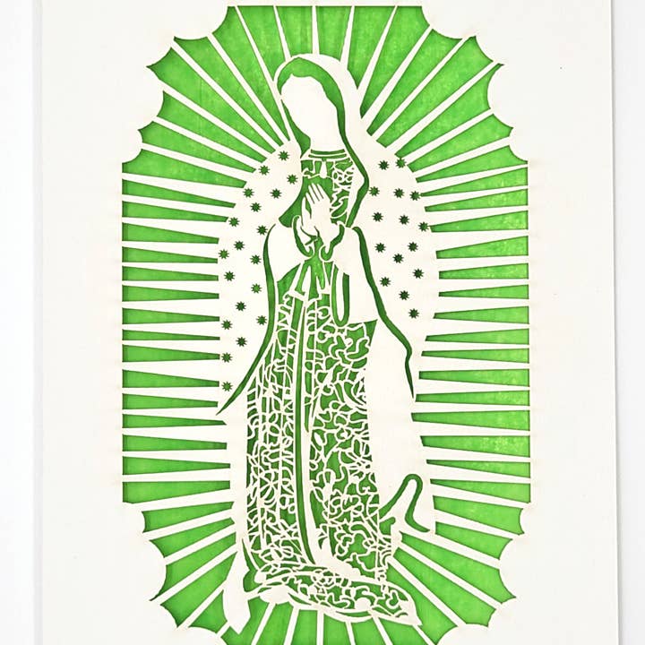 two hermanas - Wholesale Everyday Greeting Card - Virgen de Guadalupe4