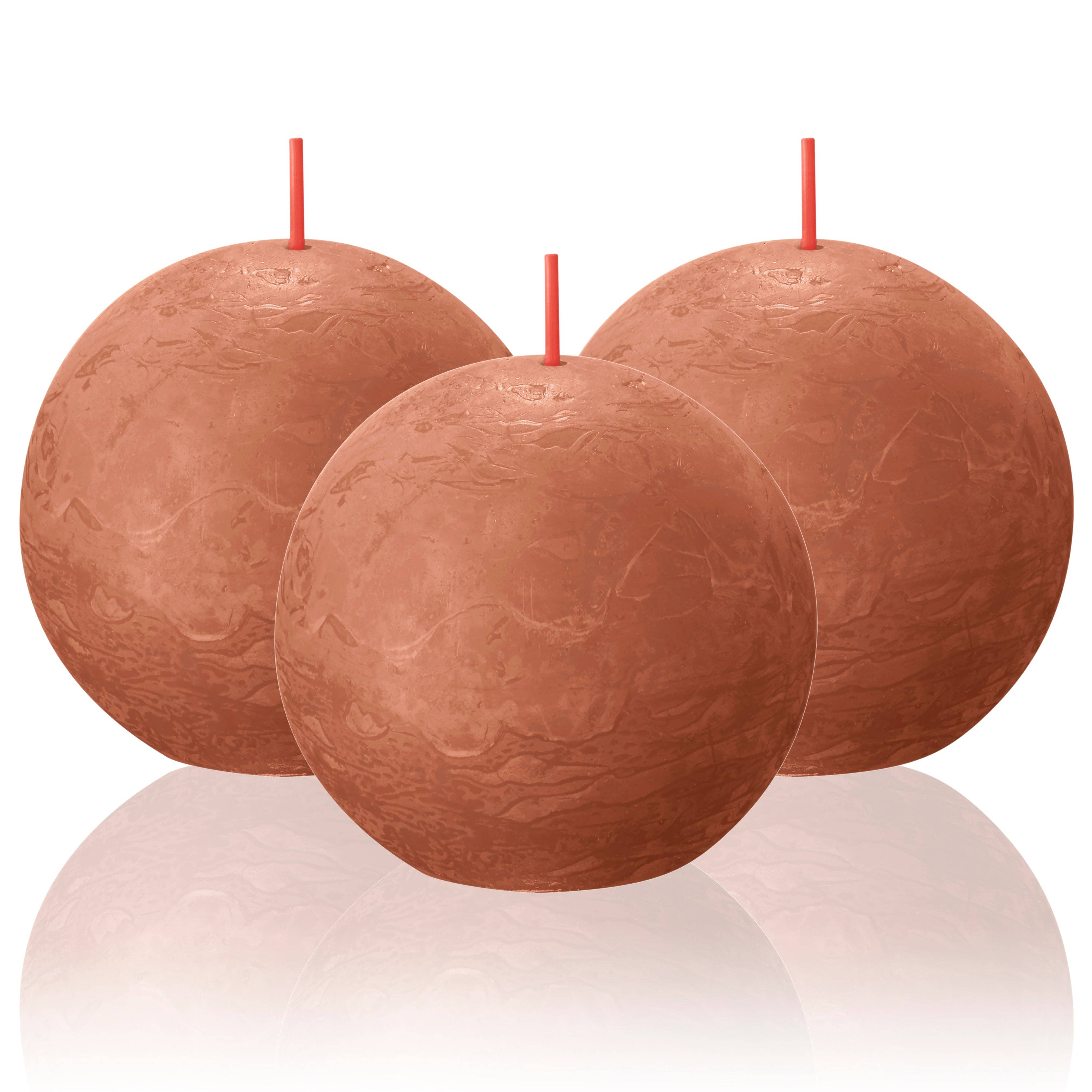 BOLSIUS – Velas de decoração por atacado – 6 Velas rústicas 3" - Inperfuted - Natural - Eco-Friendly - Cera Plant-Based - **Vendido Individualmente99