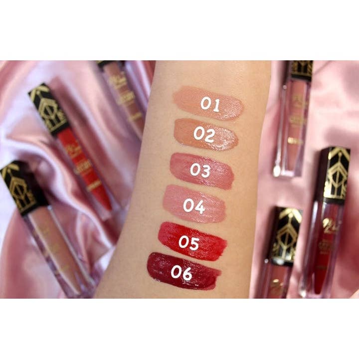 Gatsby Matte Lip gloss – 1920s Inspired Elegance Soft Shades for wholesale on Faire1