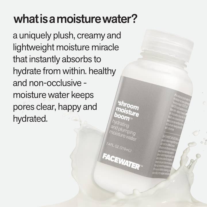 Plant Beauty Distillery - Wholesale Facial Moisturizer - 'Shroom Moisture Boom Moisture Water4