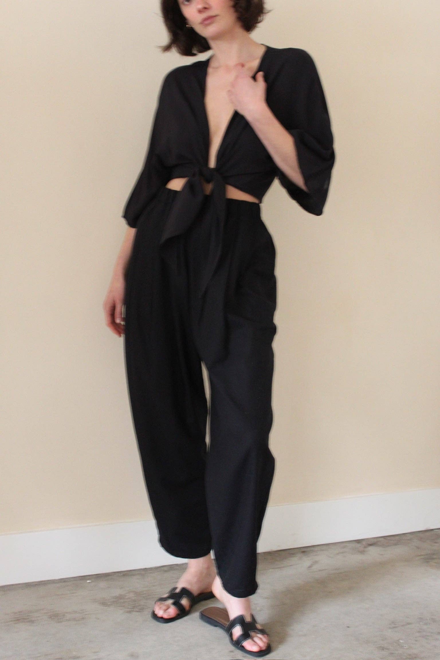 Na Nin - Wholesale Pants - Women's - Lena Raw Silk Pant15