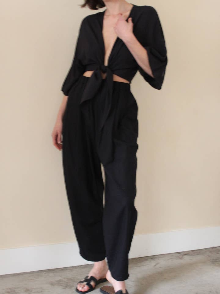 Na Nin - Wholesale Pants - Women's - Lena Raw Silk Pant15