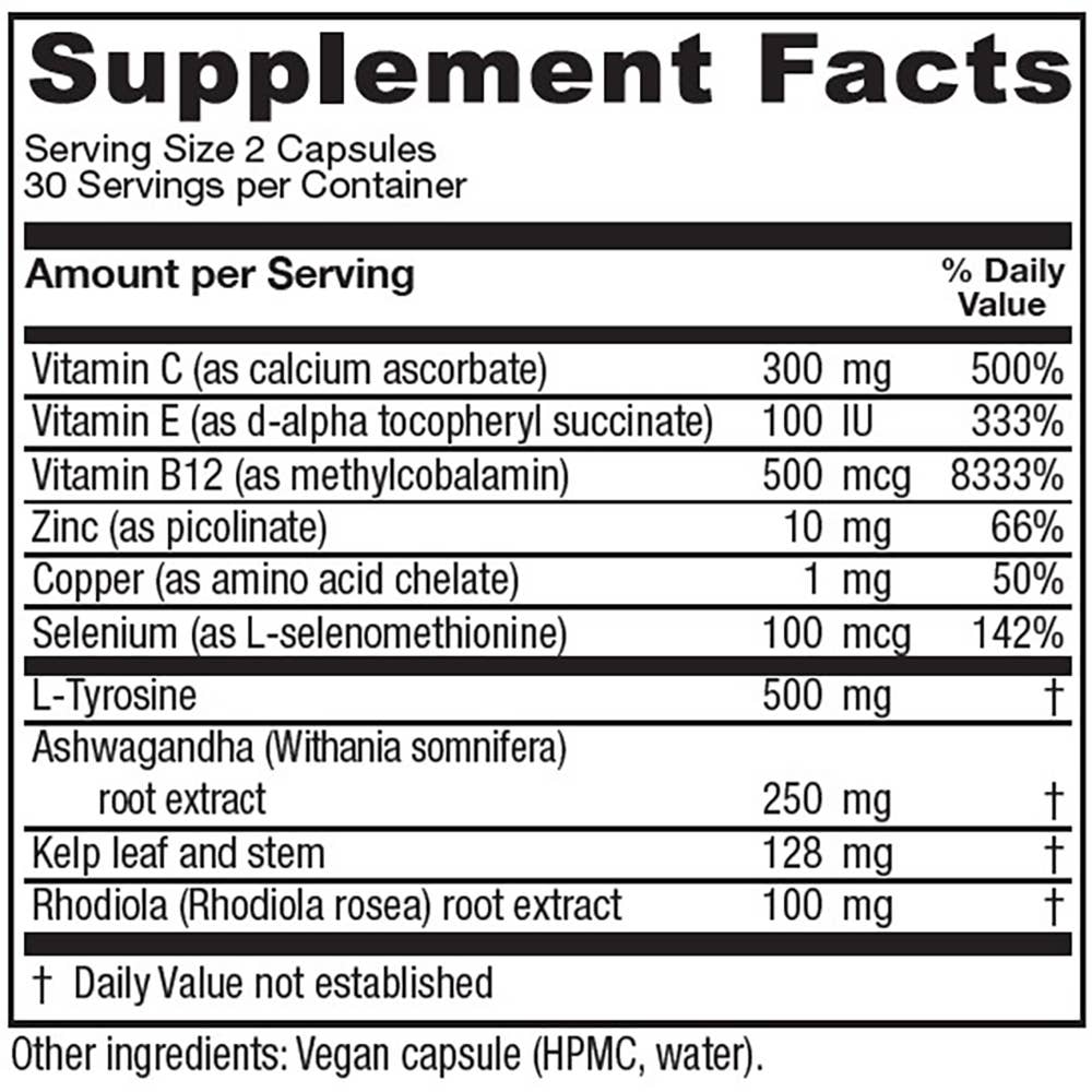 Vitanica - Vente Supplément oral/vitamine - ThyroFem™ - 60 capsules végétaliennes2