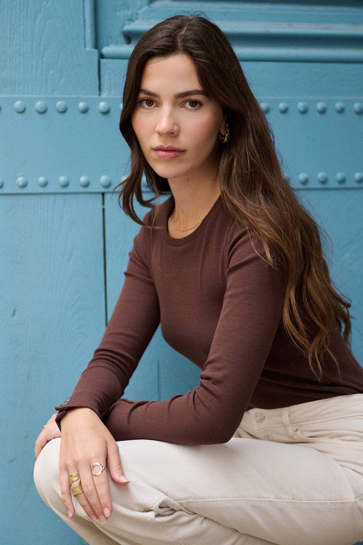 Nathael Paris - Wholesale T-Shirt - Women's - Ribbed cotton T-shirt5