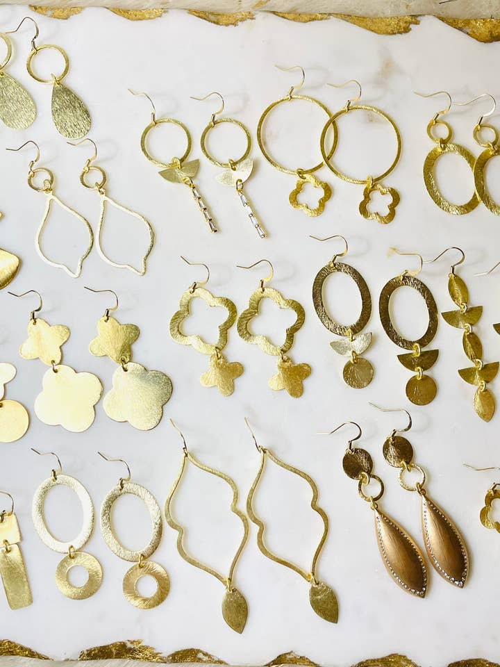 Coleção Gold Earrings por atacado de ShannAgains Jewels