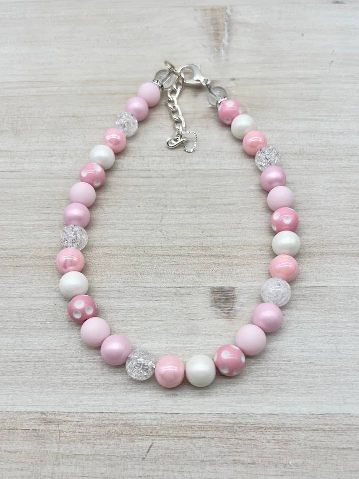 Mini Spring Pink Combo Necklace for wholesale by My Trendy Little Pup