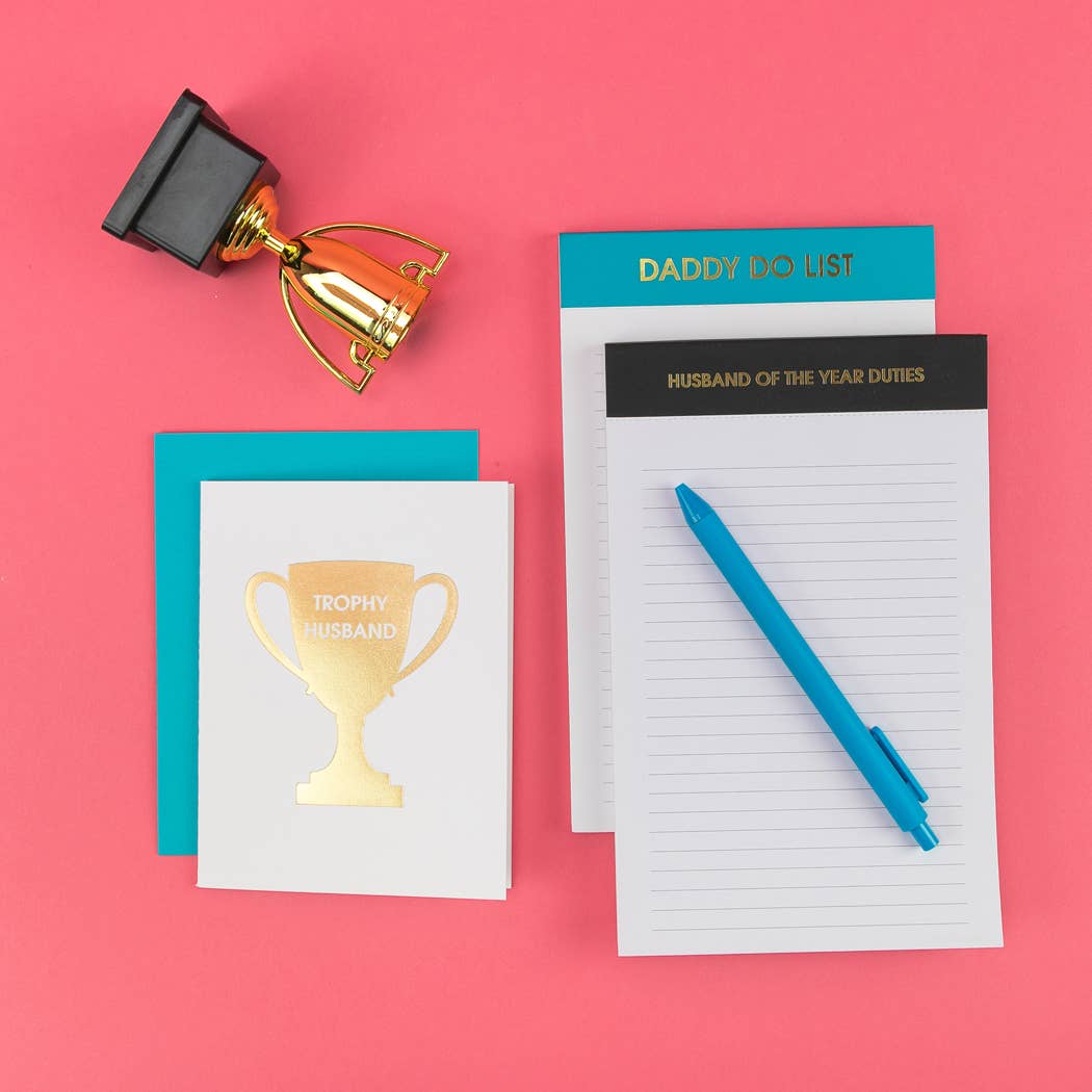 Chez Gagné – wholesale Love card – Trophy Husband - Love | Anniversary | Valentine - For Husband Card1