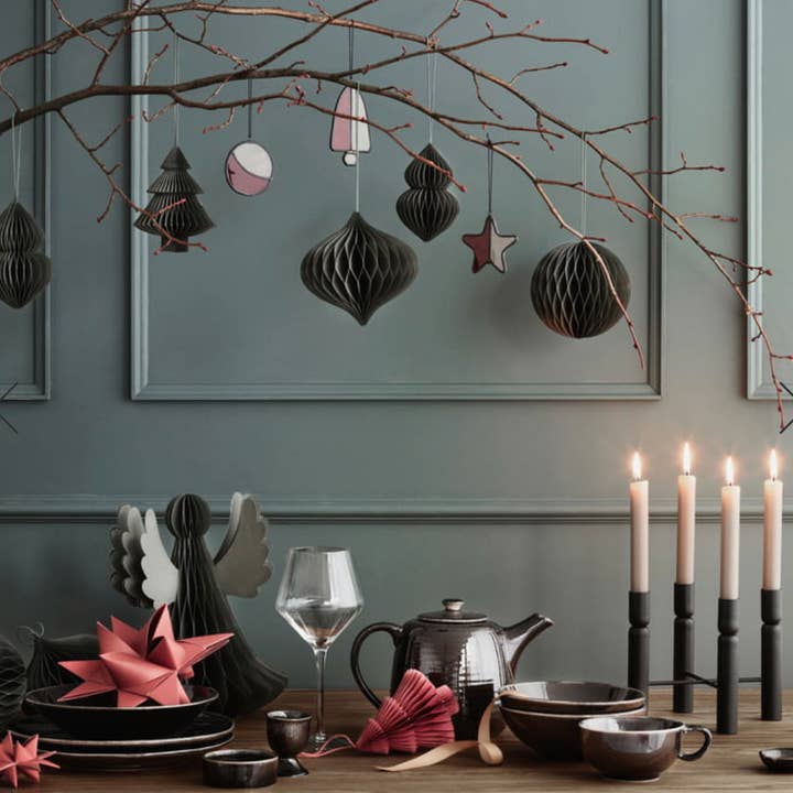 Vonjula - Wholesale Ornament Set - Broste Copenhagen - Christmas Mix Decoration Pendant Thyme1