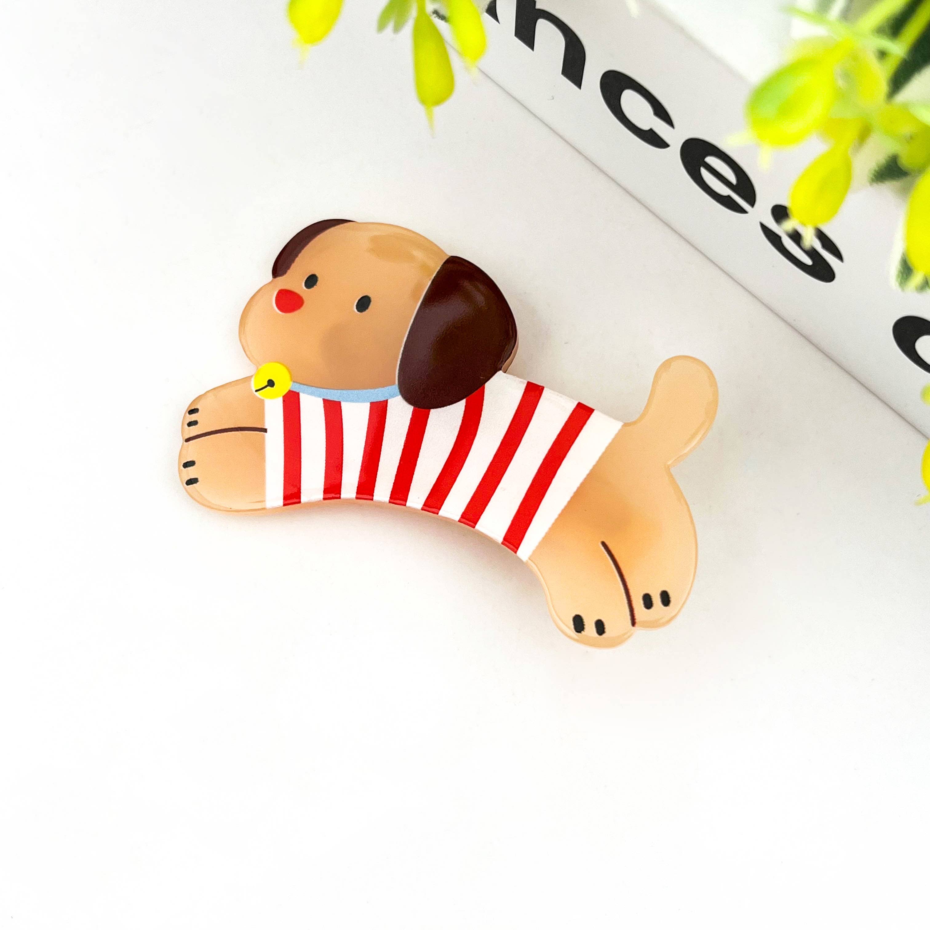 TheDivaSoap - Vente Pince à cheveux – femme - Barrette à cheveux chiot, barrette à cheveux animal mignon.5