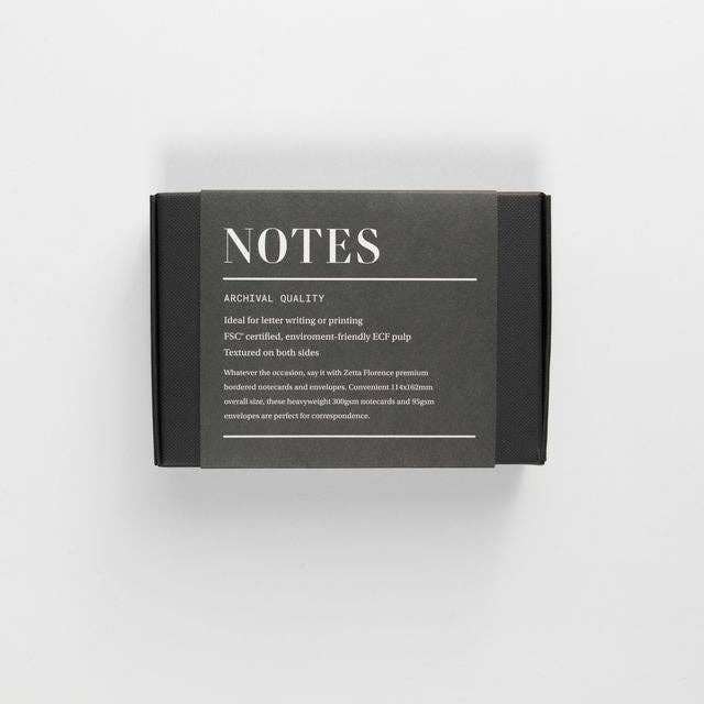 Zetta Florence - Wholesale Stationery/Notecard Set - Notes Pack – Pack of 20