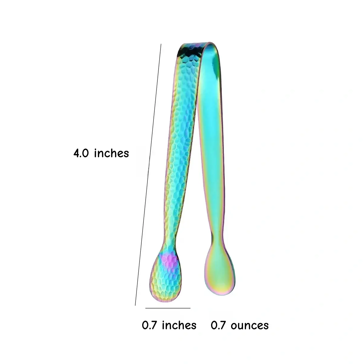 Otterware - Vendita all'ingrosso Pinze da cucina - Pinze multifunzione per zucchero/antipasti di design (finitura metallica)5